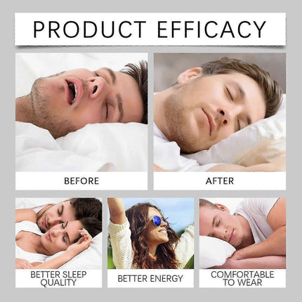 Anti-Snoring Mouthpiece - Silicone, Reusable, Improves Sleep