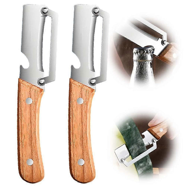 Vegetable Peeler with Bottle Opener