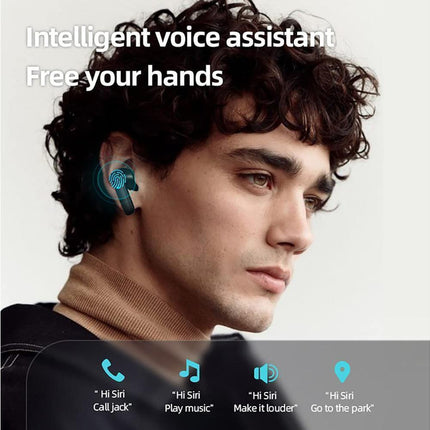 Wireless Earbuds - Bluetooth 5.0 - IPX6 Waterproof Stereo Earphones with Charging Case