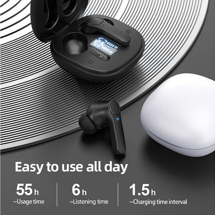Wireless Earbuds - Bluetooth 5.0 - IPX6 Waterproof Stereo Earphones with Charging Case
