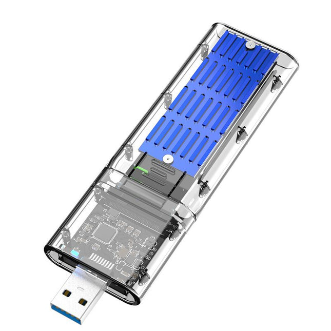 SSD Disk Box M2 To USB 3.0 SSD Adapter M2 SSD CASE SATA Chassis For V1263-JX-6105-2