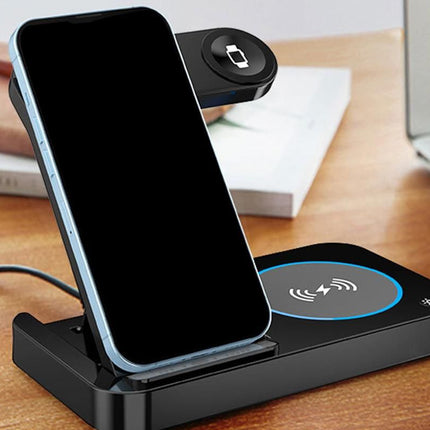 3 In 1 Wireless Charger for Samsung iPhone Apple Watch