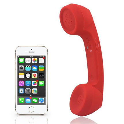 1M Retro Wired Handheld Telephone Handset with Microphone Type C Plug for Smartphones PC