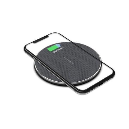 Wireless Fast Charger Smartphone Charger Qi Charging for Apple, Samsung and Smart Phones (Black)