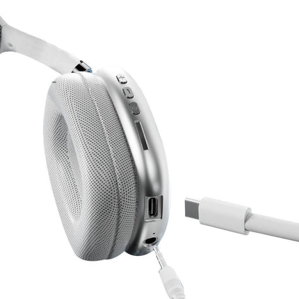 Wireless Bluetooth Over-Ear Headphones TWS Adjustable Earphones Headset Foldable Lightweight Headset for Home Office