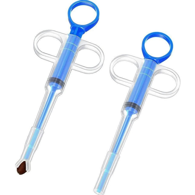 4Pcs Pet Medicine Feeder Pill Pusher Capsule Shooter Medication Syringe Dog Cat V1263-JX-6171-2