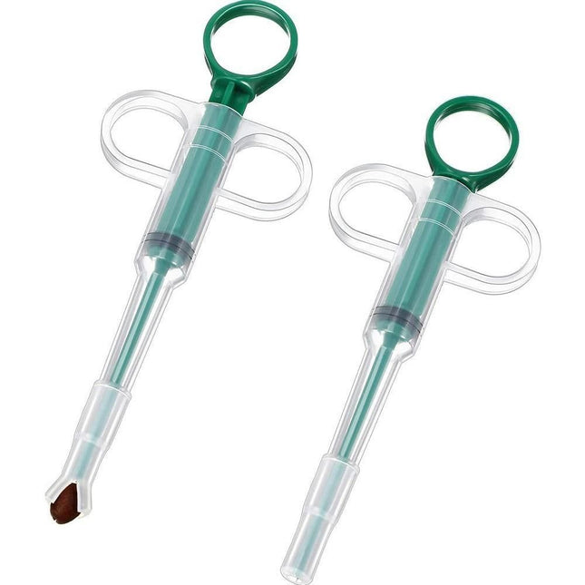 4Pcs Pet Medicine Feeder Pill Pusher Capsule Shooter Medication Syringe Dog Cat V1263-JX-6171-3