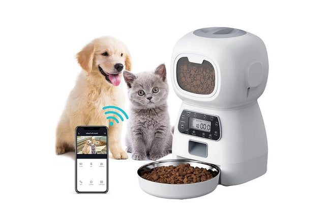 Automatic Feeder Pet Food Dispenser Automatic Cat Feeder Dry Food Dispenser Smart Pet Feeder Timed