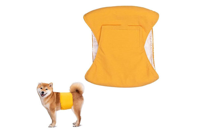 Washable Dog Diaper Water-resistant Puppy Nappy Belly Wrap for Male Dogs Reusable Dog Belly Bands Male