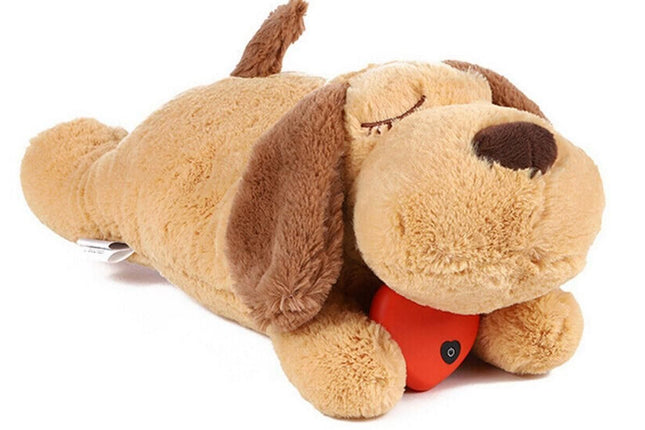 Pet Puppy Cat Soft Plush Toy Heartbeat Sleeping Buddy Dog Behavioral Anxiety Aid – product detail
