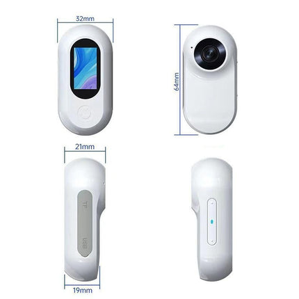 HD 1080P Dog Tracker Collar No WiFi No App Dog Collar Camera Dog Cat Pet Sport Action Camera Collar Mini Body Cam