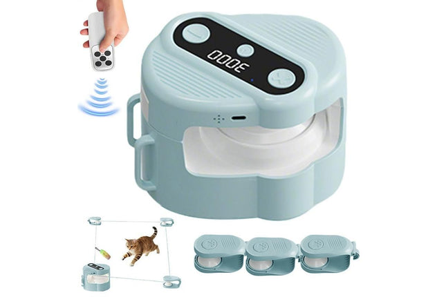 Interactive Cat Toy Automatic Moving And Enrichment Toy For Indoor Cats V1263-JX-6210-1