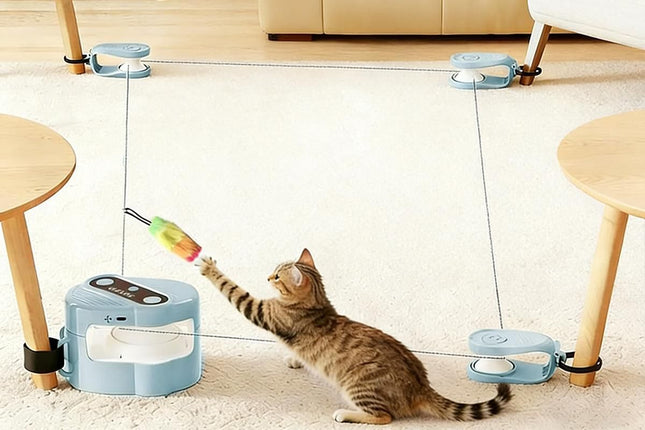 Interactive Cat Toy Automatic Moving And Enrichment Toy For Indoor Cats – product detail