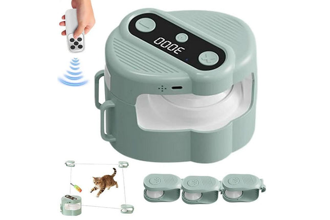 Interactive Cat Toy Automatic Moving And Enrichment Toy For Indoor Cats V1263-JX-6210-2