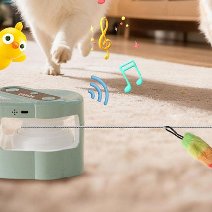 Interactive Cat Toy Automatic Moving And Enrichment Toy For Indoor Cats