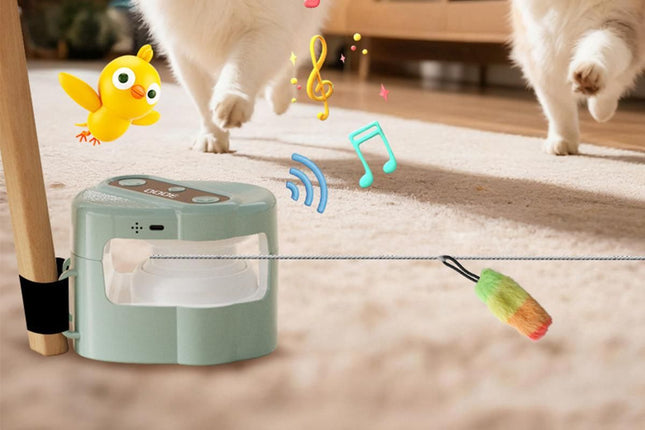 Interactive Cat Toy Automatic Moving And Enrichment Toy For Indoor Cats – product detail