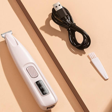 Dog Cat Paw Trimmer 18mm Widen Pet Hair Clipper Dog Clippers for Grooming With LED Light LED Display Rechargeable