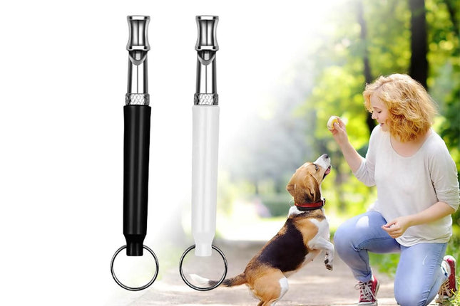 2 Pack Pet Dog Training Whistle Ultra Sonic Adjustable Pitch – product detail