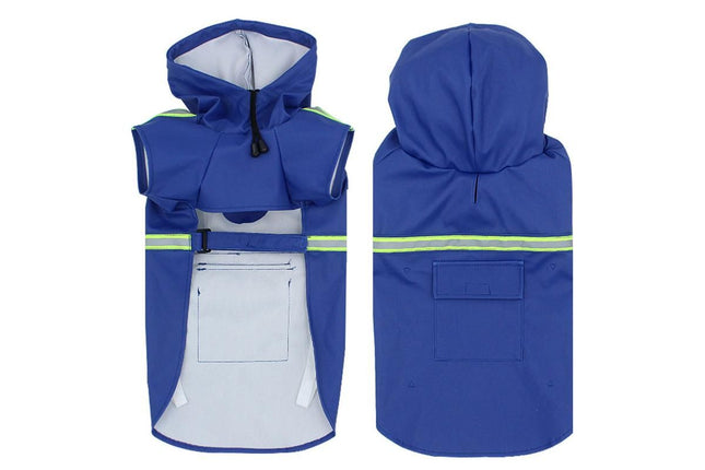 Pet Raincoat Outdoor Waterproof Dog Poncho for Small and Medium Dogs