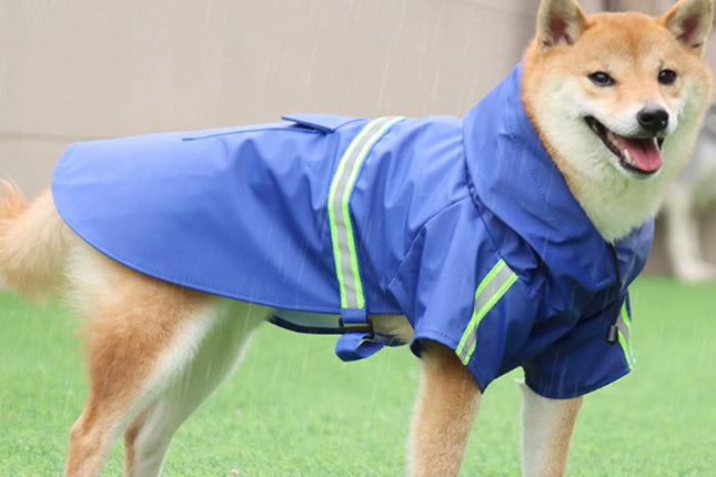 Pet Raincoat Outdoor Waterproof Dog Poncho for Small and Medium Dogs – product detail