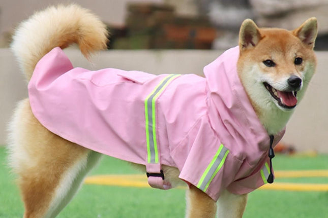 Pet Raincoat Outdoor Waterproof Dog Poncho for Small and Medium Dogs – product detail