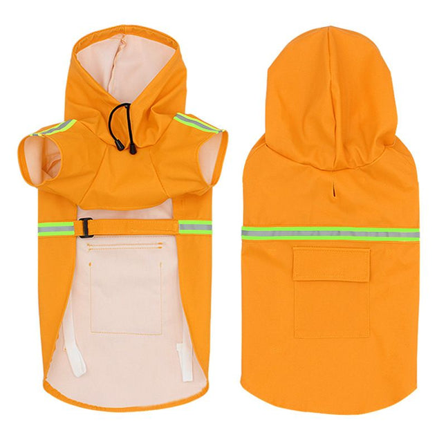 Pet Raincoat Outdoor Waterproof Dog Poncho for Small and Medium Dogs
