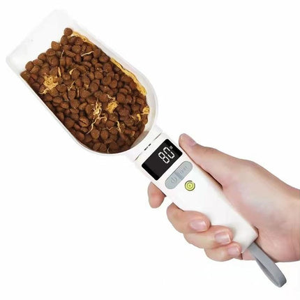 Digital Pet Weighing Spoon High Accuracy Detachable Kitchen Spoon Scale
