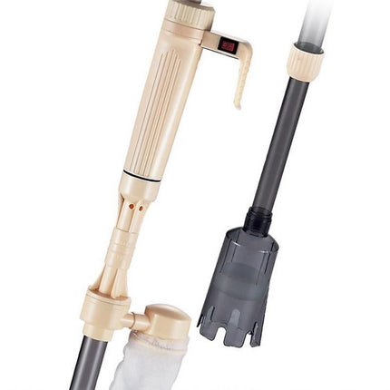 Electric Fish Tank Vacuum Cleaner Sand Washer Aquarium Gravel Cleaner Battery Operated