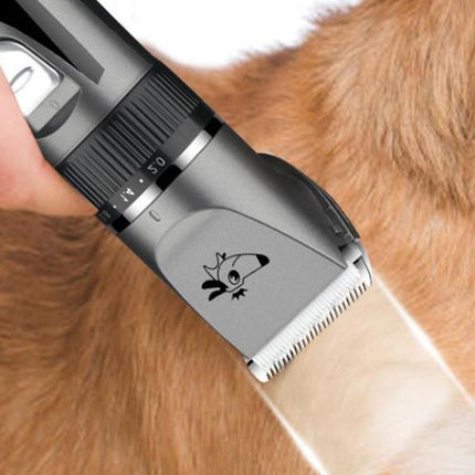 Pet Grooming Clippers Cat Grooming Kit Cordless Low Noise Pet Hair Clipper Trimmer Shaver for Dogs Cats Animals Adjustable Clipper Comb & Detachable Blades Dog Trimmer