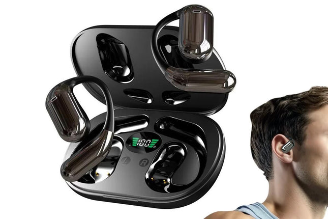 Real-Time AI Translation Earbuds Wireless Headphones for Travel Meetings Learning