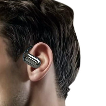 Real-Time AI Translation Earbuds Wireless Headphones for Travel Meetings Learning - Black