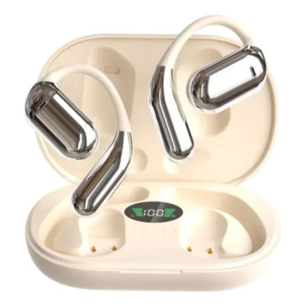 Real-Time AI Translation Earbuds Wireless Headphones for Travel Meetings Learning - Skin Tone