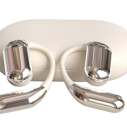 Real-Time AI Translation Earbuds Wireless Headphones for Travel Meetings Learning - Skin Tone