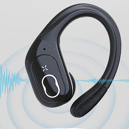 Wireless Bluetooth 5.4 Headphone Over Ear Bud IPX5 Waterproof Earphone for Sport Running - Black