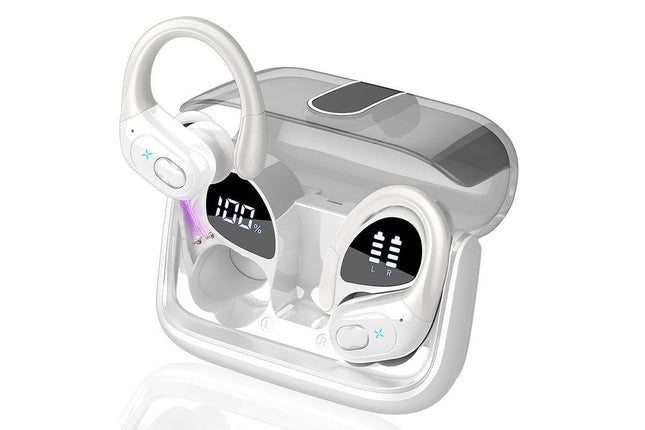 Wireless Bluetooth 5.4 Headphone Over Ear Bud IPX5 Waterproof Earphone for Sport Running