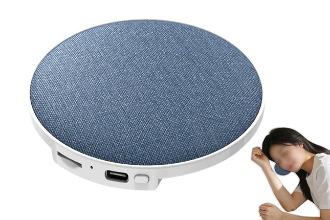 Under Pillow Speaker for Sleeping Wireless Bluetooth Sleep Aid Pillow Speaker V1263-JX-6261 in White, Clear