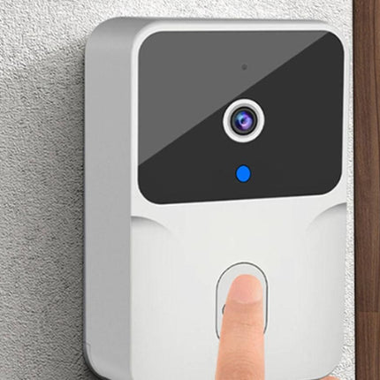 Wireless Doorbell Camera Video Door Bell Smart Intercom Security Phone Camera Indoor Outdoor - Black