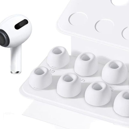 4 Pairs Replacement Ear Tips For AirPods Pro 2nd 1st Generation With Portable Storage Box