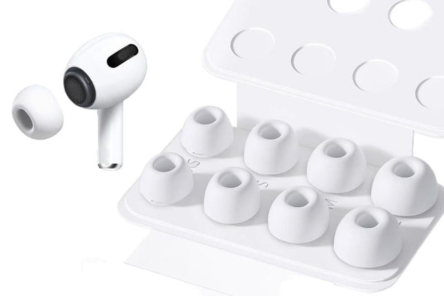 4 Pairs Replacement Ear Tips For AirPods Pro 2nd 1st Generation With Portable Storage Box V1263-JX-6263