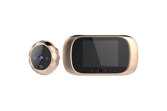 Wireless Digital Door Peephole LCD Display Door Viewer with Camera Home Security System -Gold – product detail