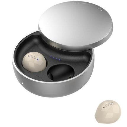 Sleep Earbuds for Side Sleepers Bluetooth Mini In-Ear Headphones for Rest - Skin Tone