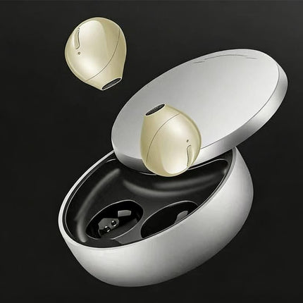Sleep Earbuds for Side Sleepers Bluetooth Mini In-Ear Headphones for Rest - Skin Tone