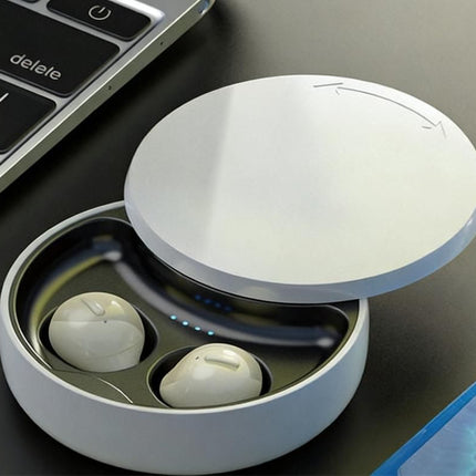 Sleep Earbuds for Side Sleepers Bluetooth Mini In-Ear Headphones for Rest - Skin Tone