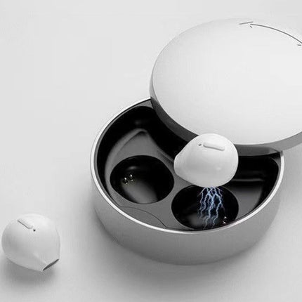 Sleep Earbuds for Side Sleepers Bluetooth Mini In-Ear Headphones for Rest - White
