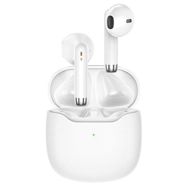 Wireless Earbuds Bluetooth 5.3 In-Ear Headphones with Noise Cancelling Mic IPX7 Waterproof Sports Earphones - White
