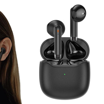 Wireless Earbuds Bluetooth 5.3 In-Ear Headphones with Noise Cancelling Mic IPX7 Waterproof Sports Earphones - Black