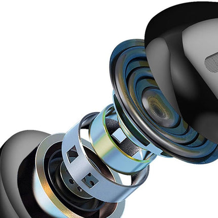 Wireless Earbuds Bluetooth 5.3 In-Ear Headphones with Noise Cancelling Mic IPX7 Waterproof Sports Earphones - Black