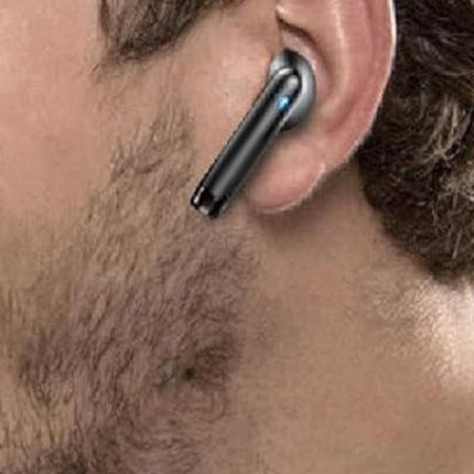 Wireless Earbuds Bluetooth 5.3 In-Ear Headphones with Noise Cancelling Mic IPX7 Waterproof Sports Earphones - Black