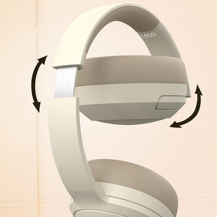 Wireless Gaming Headset Headphone with Microphone Volume - Khaki