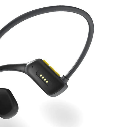 Bone Conduction Headphones Bluetooth Waterproof Sports Headset for Running Cycling Walking - Black